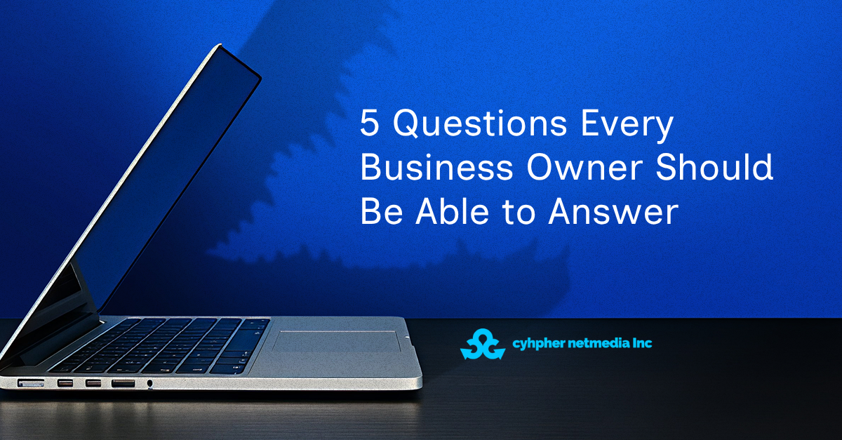 Blog 3 – 5 Questions Every Business Owner Should Be Able to Answer